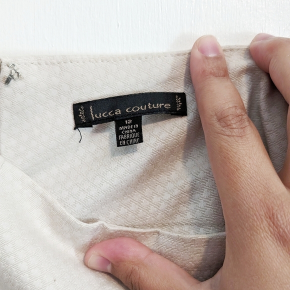 Lucca Couture high waisted sailor button shorts size 12 - Picture 7 of 7